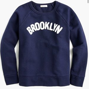 Jcrew Crewcuts Brooklyn sweatshirt NWT